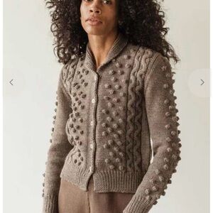 First Rite Bobble Cardigan